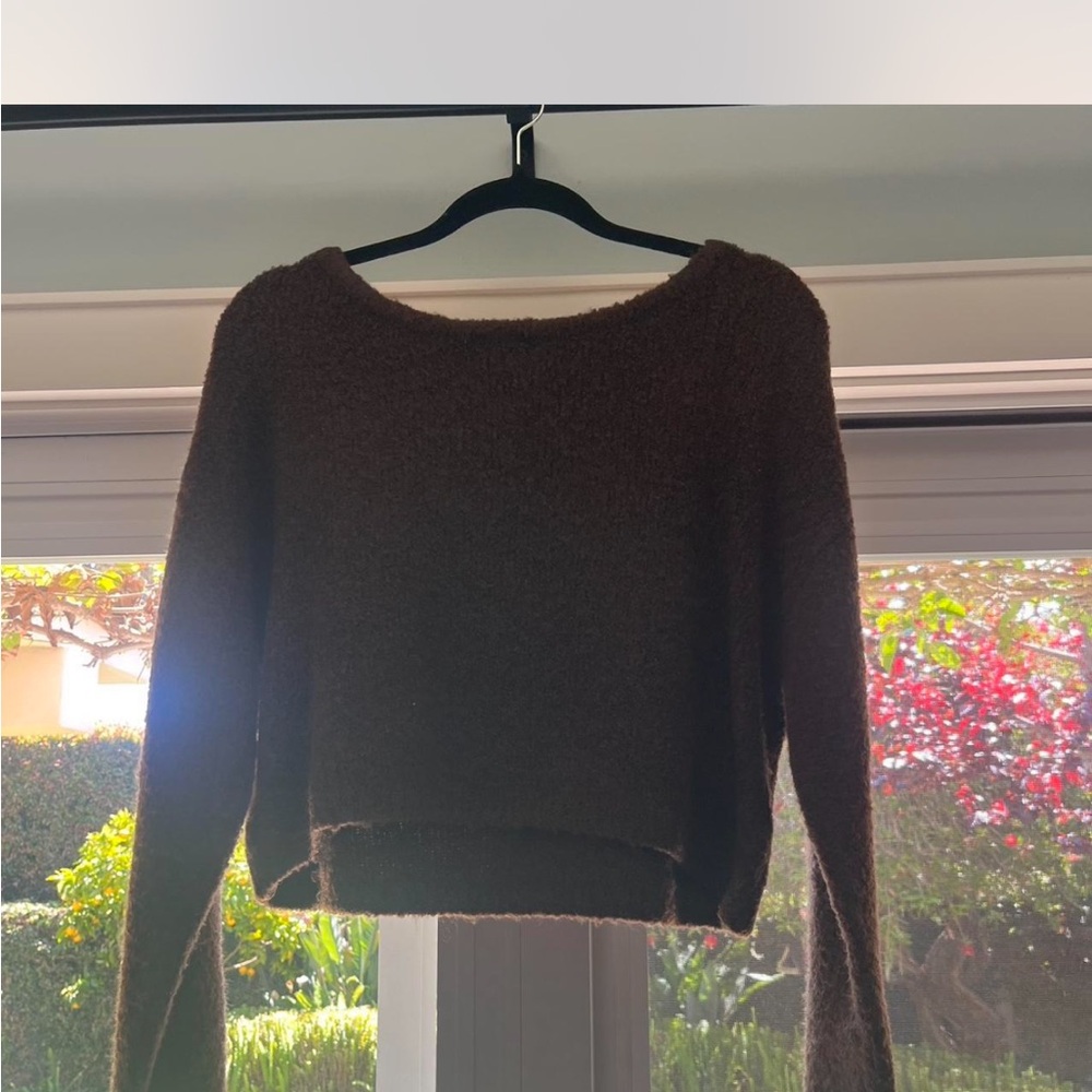 Cozy Brown Women's Sweater